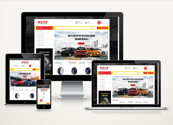 E-Ticaret Oto Aksesuar Sitesi Parts